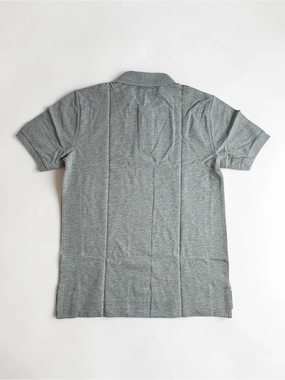 NWT Polo Ralph Lauren Boys L 14-16 Classic Fit Polo Shirt Heather Grey